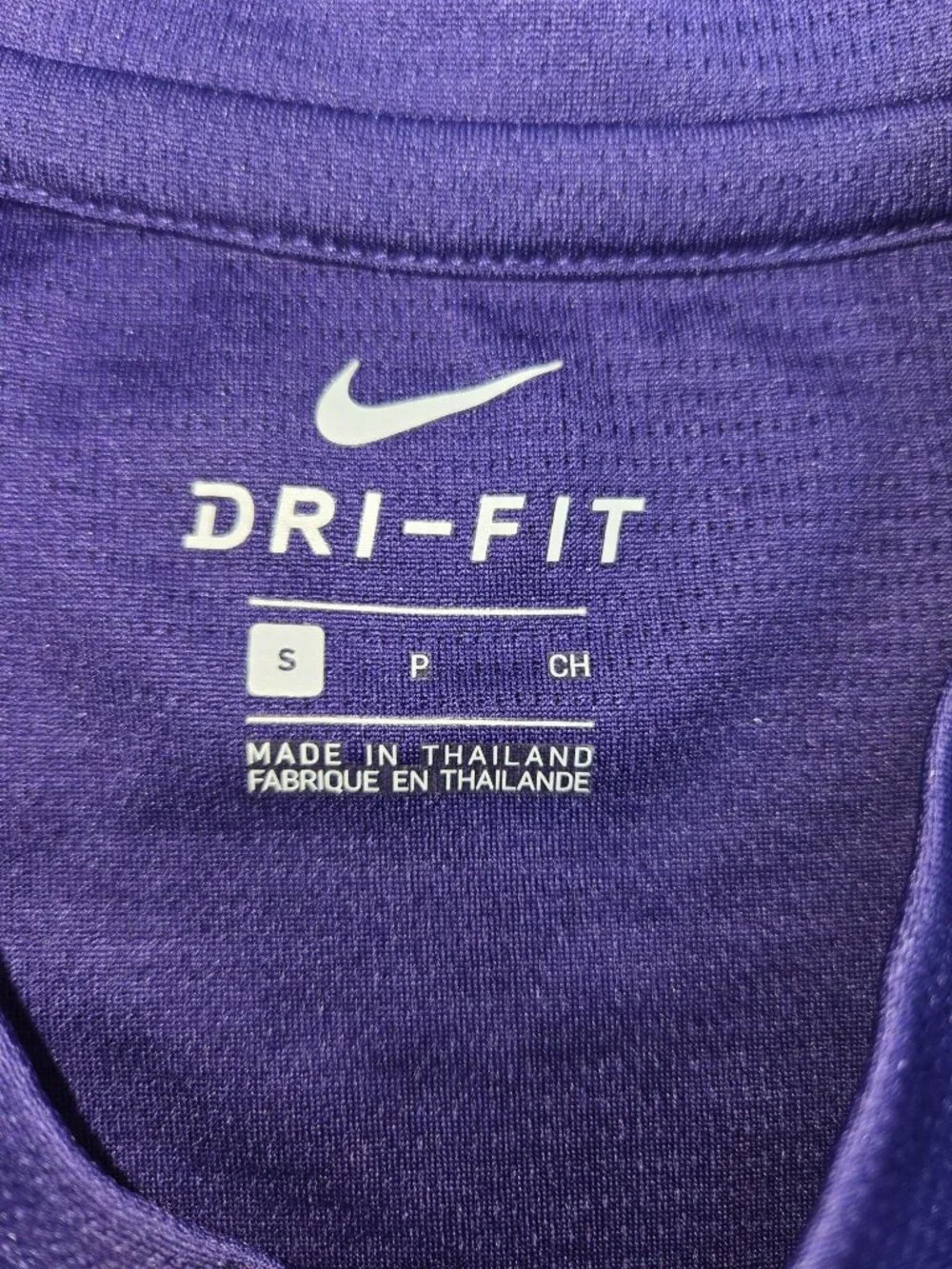 Nike Dri-Fit TCU Horned Frogs Mens Purple Tshirt Small